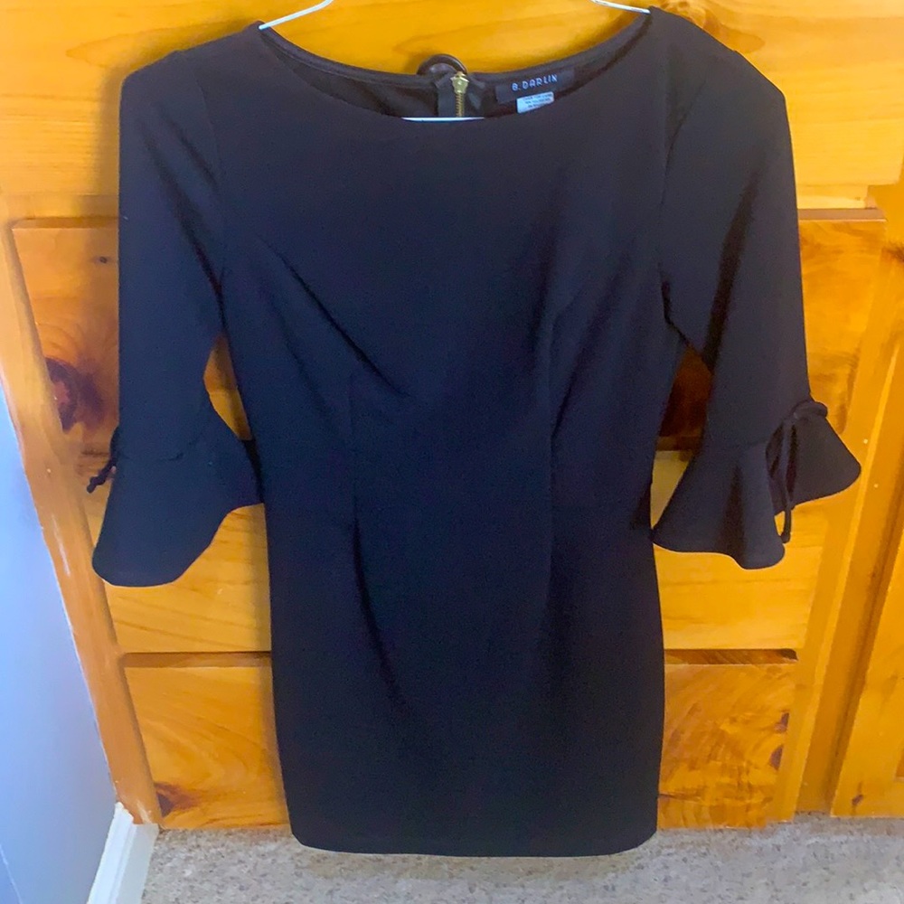 Black Semi Fitted B Darlin Dress